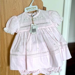 NWT Feltman Brothers Girls dress with bloomers (Retail $65)